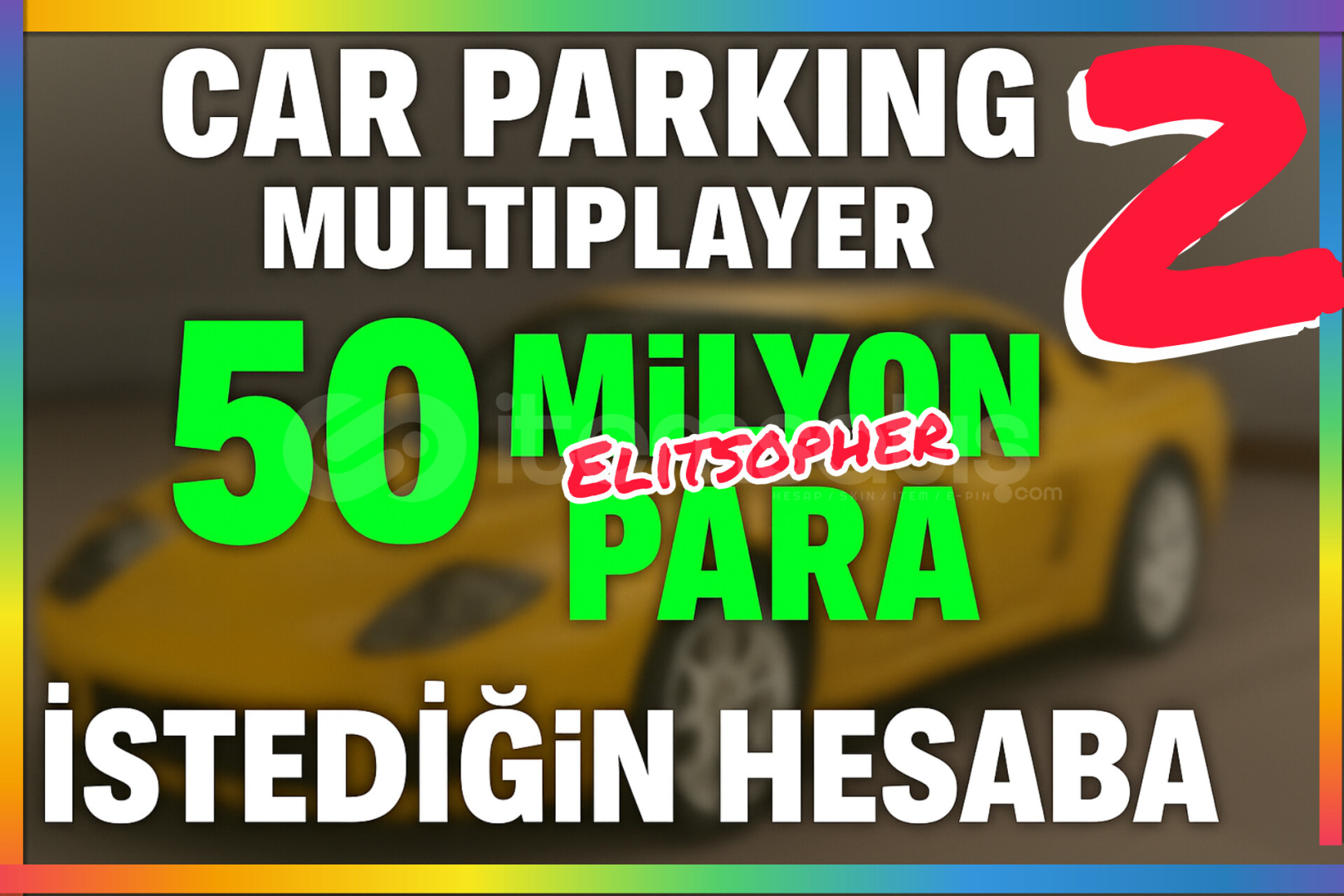 CAR PARKİNG 2 50M para CAR PARKİNG 2 50M para
