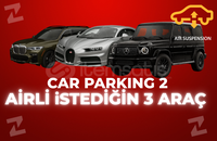 ⭐️CAR PARKING 2 ⭐️İSTEDİĞİN 3 ARABA⭐️ AİRLİ ⭐️