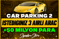 ⭐CAR PARKİNG 2 İSTEDİĞİNİZ 3 AİRLİ ARAÇ + 50M ⭐ ⭐CAR PARKİNG 2 İSTEDİĞİNİZ 3 AİRLİ ARAÇ + 50M ⭐