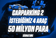 ⭐CAR PARKİNG 2 İSTEDİĞİNİZ 4 ARAÇ + 50M PARA⭐