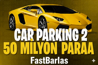 ⭐CAR PARKİNG 2 İSTEDİĞİNİZ HESABA 50 M PARA⭐