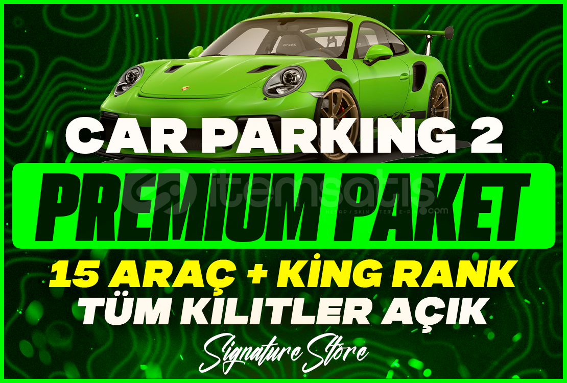 ⭐CAR PARKİNG 2 PREMIUM PAKET ⭐ ⭐CAR PARKİNG 2 PREMIUM PAKET ⭐