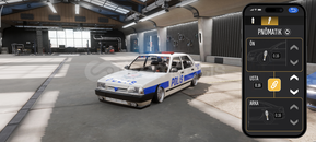 Car Parking 2 Tofaş Doğan Polis Çizimi Mis Gibi