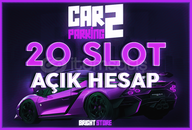 ⭐CAR PARKİNG 2-20 SLOTU AÇIK HESAP⭐