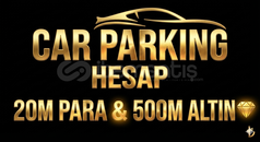 CAR PARKİNG 20M PARA+500B ALTIN+FULL ARAÇ