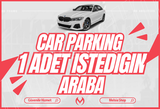 CAR PARKİNG İSTEDİĞİNİZ 1 ARABA