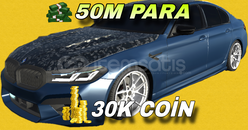 Car Parking Multiplayer 50M+30K Coin