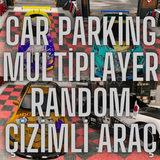 ⭐CAR PARKİNG MULTİPLAYER RANDOM ÇİZİMLİ ARAÇ⭐