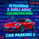 Car Parking2 İstediğiniz 3 Airli Araç +50M