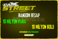 ⭐CARX STREET 10M PARA VE 10M GOLD⭐