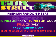 ✅Carx street premium random hesap✅