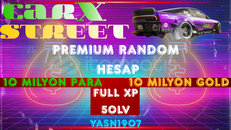 ✅Carx street premium random hesap✅