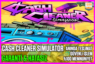 ⭐️☘️Cash Cleaner Simulator❤️Garanti&Sorunsuz❤️