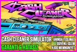 ⭐️☘️Cash Cleaner Simulator❤️Garanti&Sorunsuz❤️