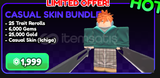 Casual Skin Bundle | Anime Vanguards