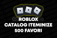 ⚡Catalog İteminize 500 Favori | Garantili⚡