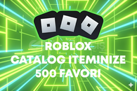 ⚡Catalog İteminize 500 Favori | Garantili⚡