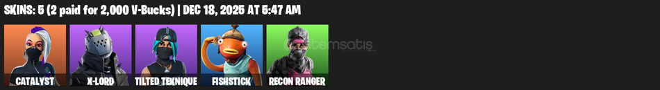 CATALYST | X-LORD | FİSHSTİCK CATALYST | X-LORD | FİSHSTİCK