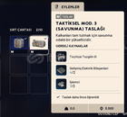 çatışm mod 3 savunma mod 3 