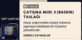 ÇATIŞMA MOD 3 (BASKIN) - BLUEPRINT