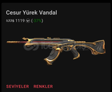 Cesur yürek vandalli hesap