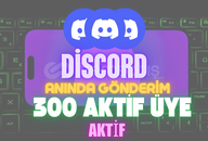 ÇEVRİMİÇİ 300 ADET ÜYE