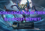 CHALLENGER RANK 1'DEN ELO BOOST HİZMETİ