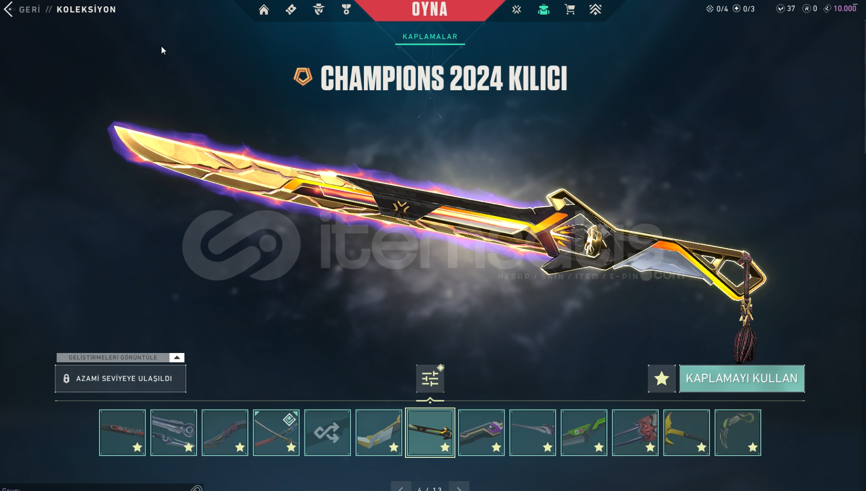 Chamoions Katanalı Full+Full hesap  Chamoions Katanalı Full+Full hesap