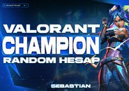 ✨|CHAMPİON|⭐VALORANT [TR] PREMIUM RANDOM HESAP⭐