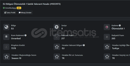Champions 2021 vandal olan Efsanevi hesap!
