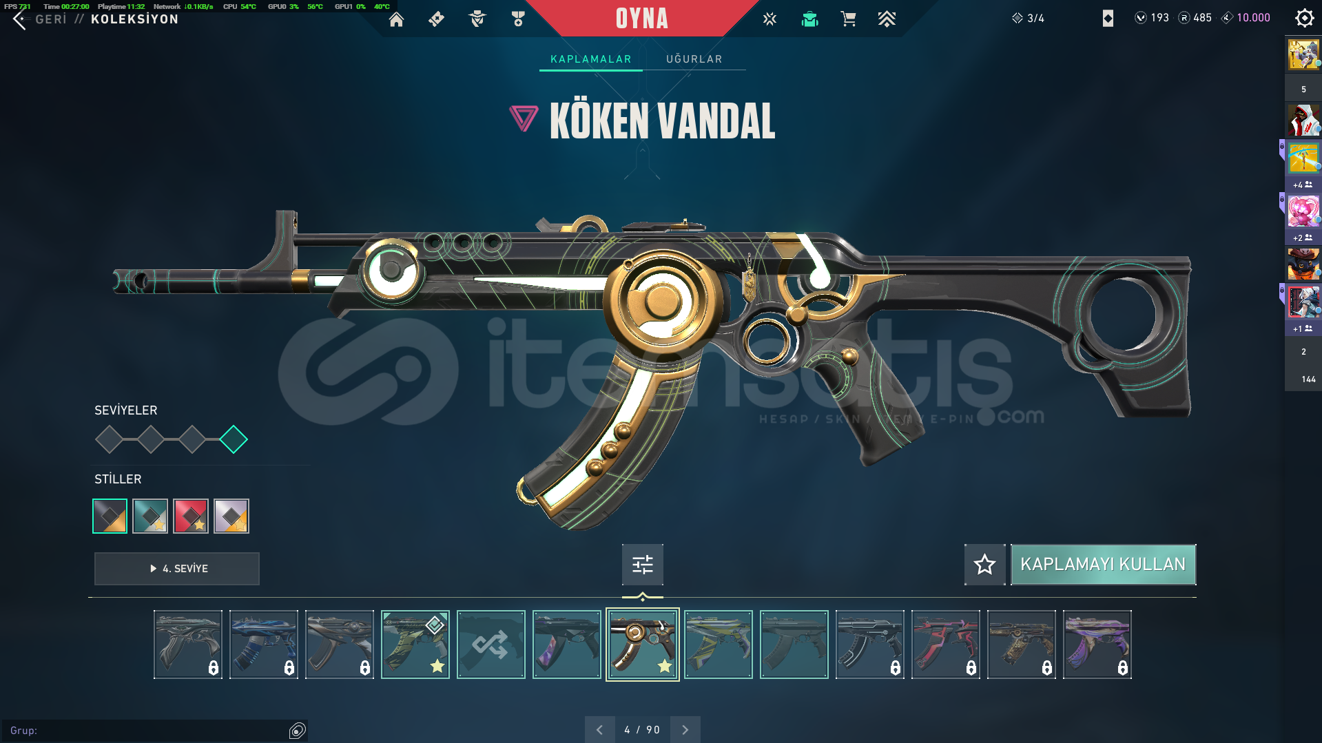 CHAMPİONS 2021 VANDALLI HESAP FULL CHAMPİONS 2021 VANDALLI HESAP FULL