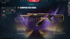 Champions 2023 Vandal Olan Hesap