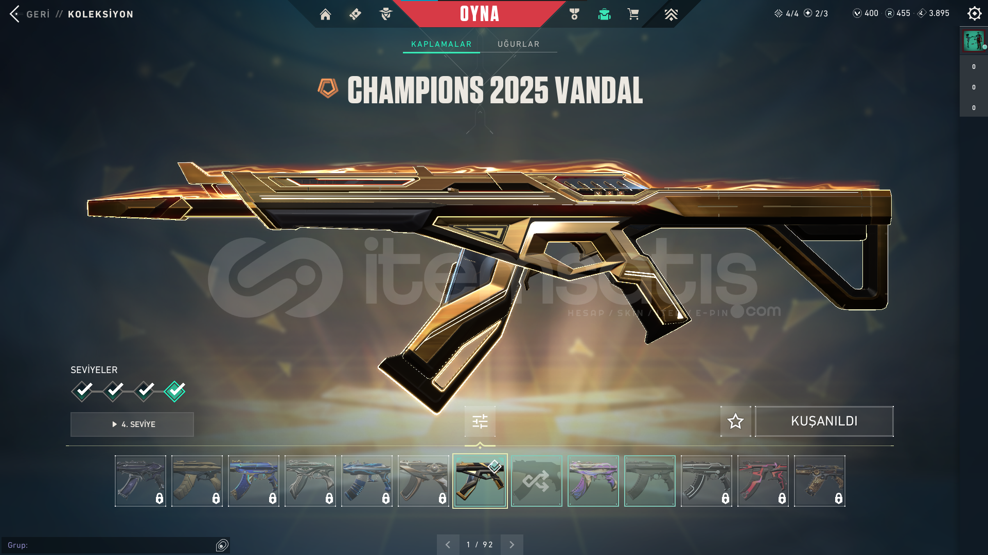 Champions 2025 Vandal + Ulupence Ghost | 400VP  Champions 2025 Vandal + Ulupence Ghost | 400VP