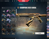 Champions 2025 vandallı hesap