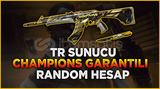 Champions garantili random hesap 