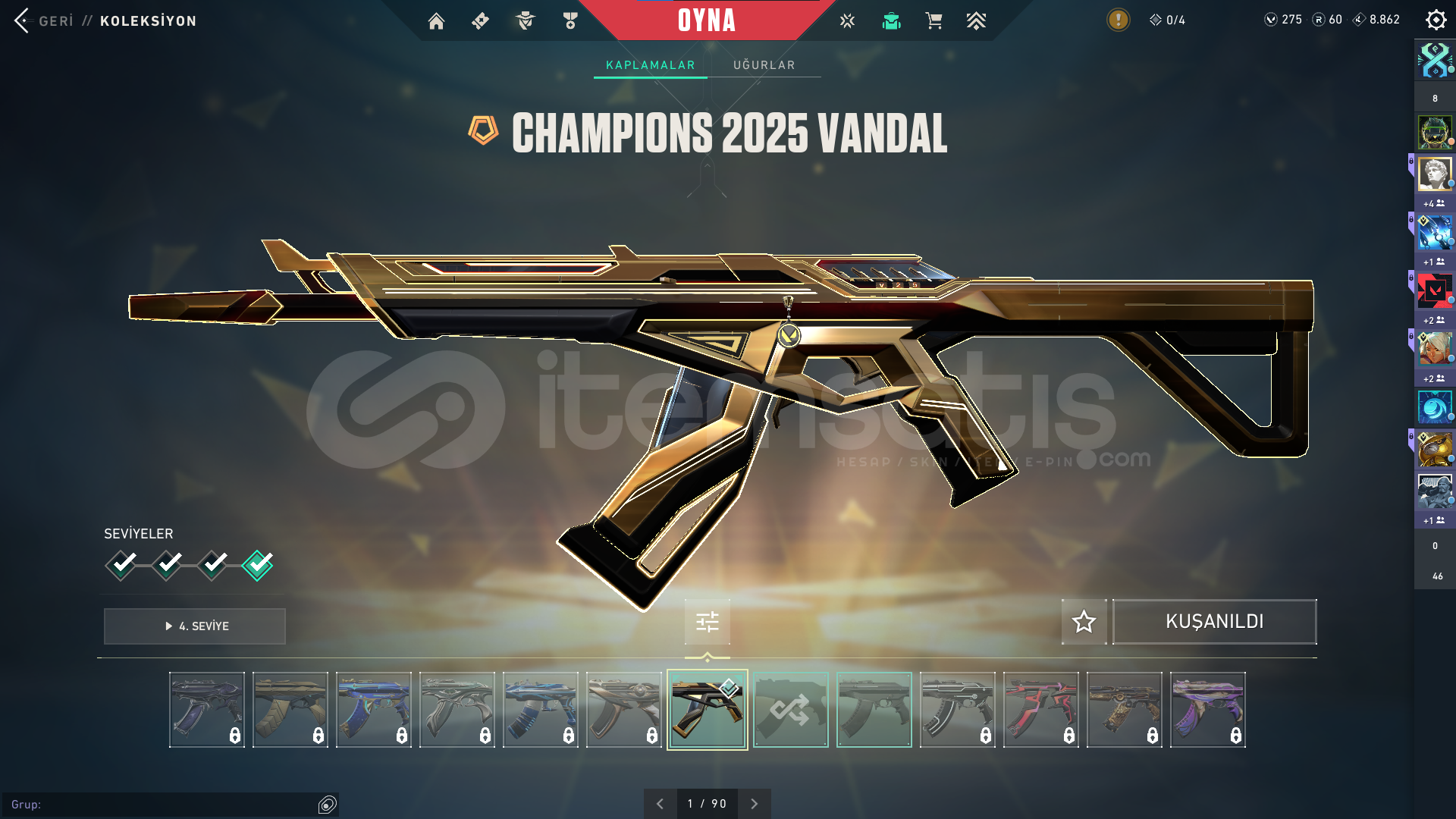 Champions Vandallı Hesap Champions Vandallı Hesap