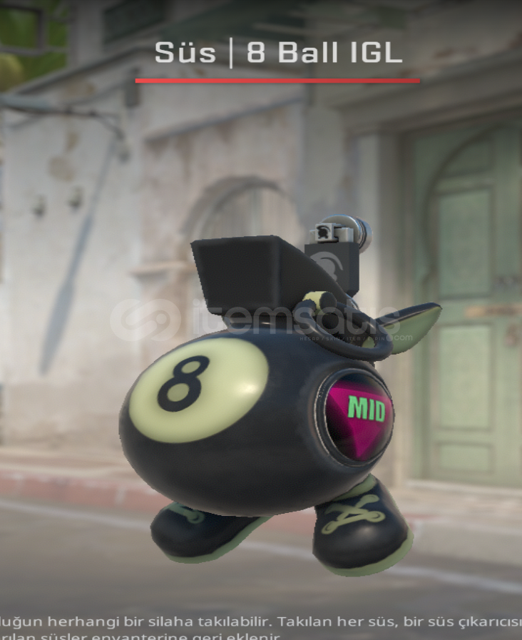 Charm | 8 Ball IGL süs  Charm | 8 Ball IGL süs