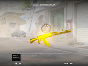 Charm | Die-cast AK !!!GOLD!!!