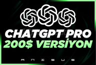 ☘️ CHATGPT 200$ PRO VERSIYON + GPT-4o