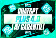 ⭐CHATGPT 4.0+4.O PLUS 1 AYLIK!⭐