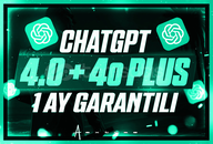 ❤️ChatGPT 4.0 + GPT-4o 1 Aylık DALL E❤️SORUNSUZ