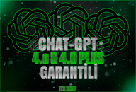 ChatGPT 4.0 PLUS & 4.o – 1 Aylık