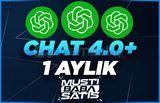 ⭐ChatGPT 4.0 PLUS & 4.o 1 Aylık | GARANTİLİ⭐