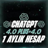⭐ChatGPT 4.0 PLUS & 4.o 1 Aylık | GARANTİLİ
