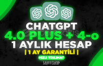 ChatGPT 4.0 Plus + GPT-4o + Dall e