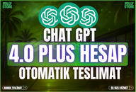 ⭐ChatGPT 4.0 Plus + GPT-4o + Dall e | Garanti⭐