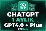 ⭐ChatGPT 4.0 Plus + GPT-4o + DallE [1 AYLIK] ⭐