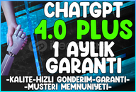 ⭐️ChatGPT 4.0 Plus + GPT-4o + Dalle Oto/Garanti