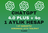 ChatGPT 4.0 Plus + GPT-4o |OTOMATİK|