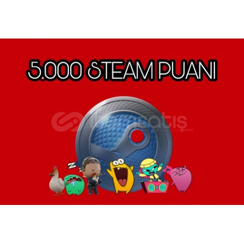 ⭐ 5000 STEAM PUANI + GARANTİ ⭐  ⭐ 5000 STEAM PUANI + GARANTİ ⭐